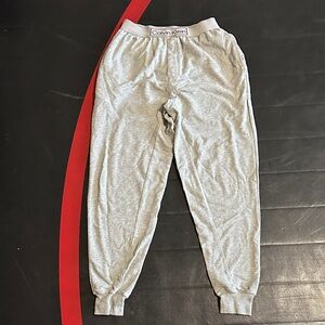 Calvin Klein Kids Light Gray Sweatpants